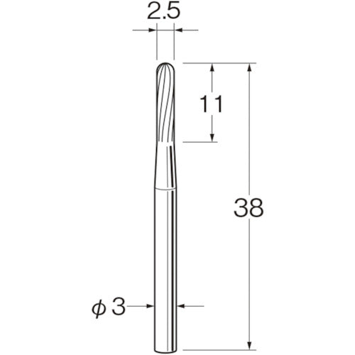 루터 초경 커터 K3212 K3212 1 봉지