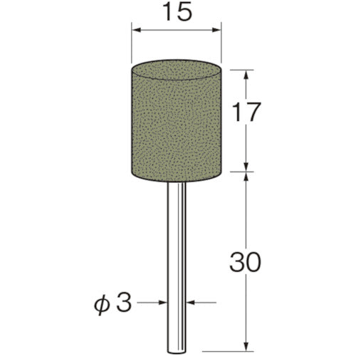 루터 축 부착 라빈 지석(일반용) R4364 입도(#):220 R4364 1봉