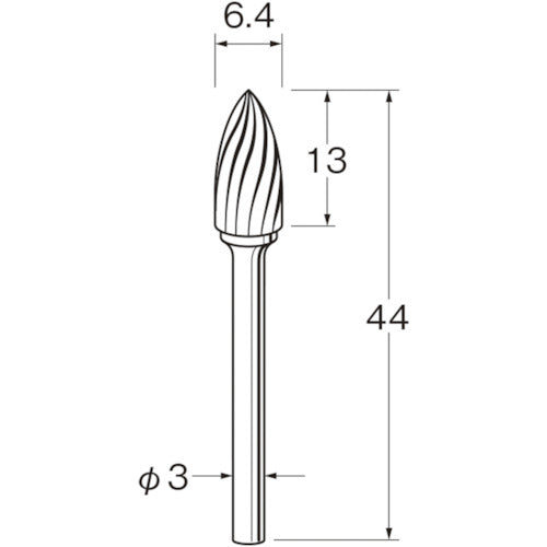 루터 초경 커터 K3316 K3316 1 봉지
