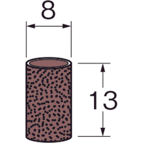 リューター ロール外径(mm):8幅(mm):13粒度(#):240 S3063 1袋