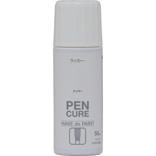 ニッぺ ペンキュア HAKE de PAINT ラッカー 50ml クリヤー 190K052 4976124353161 1本