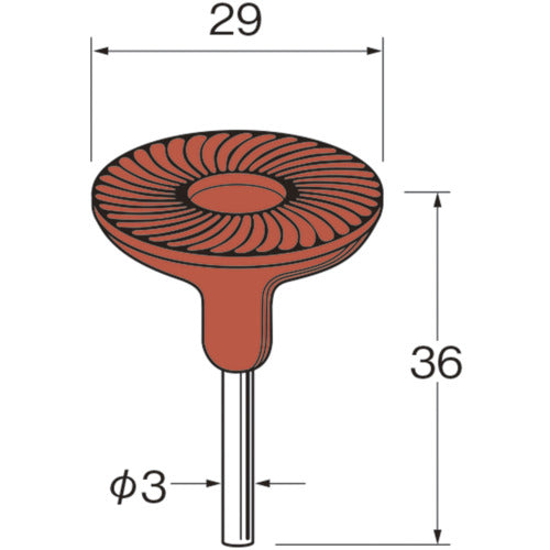 LUTHER Ceramic Angle Grindstone (for Metal Polishing) A1116 1 bag