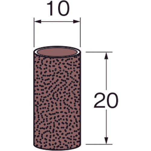 リューター ロール外径(mm):10幅(mm):20粒度(#):240 S3083 1袋
