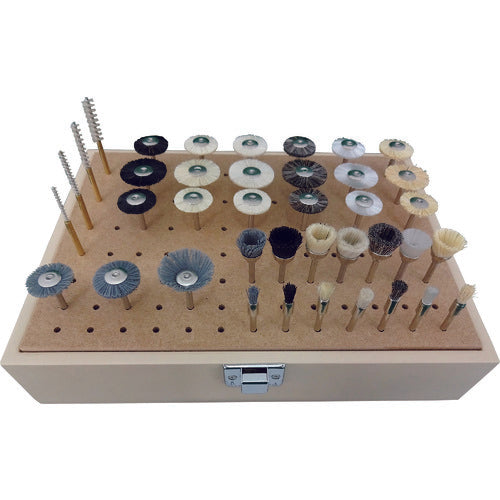 루터 연마용 축 부착 브러시 세트 B0041 1상자