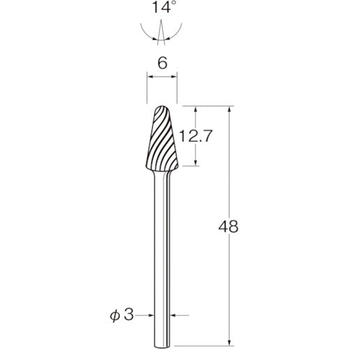 루터 초경 커터 K3616 K3616 1 봉지