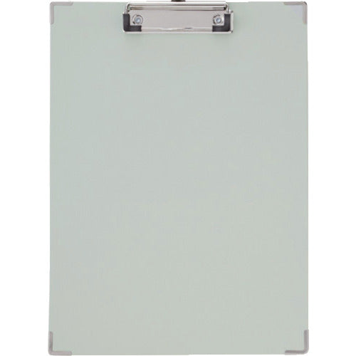 KING JIM クリップボ−ドBF A4 短辺とじ グレー 収納約30枚 308BF-GY 1枚