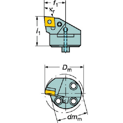 Sandvik Coromant SL 570 cutting head (410) R571.31C-323222-12 1 piece
