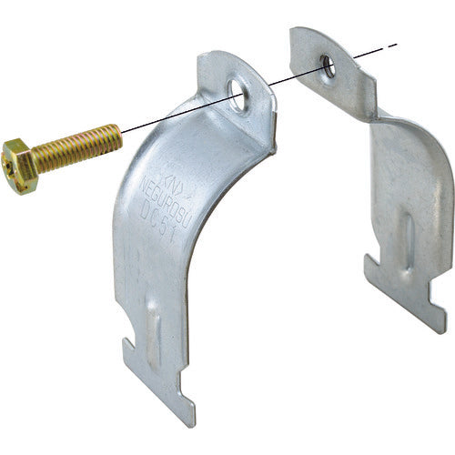 Negros Electric Duct Clip, Suitable for pipe diameter 47.8 mm (10 pieces) DC42 1 bag