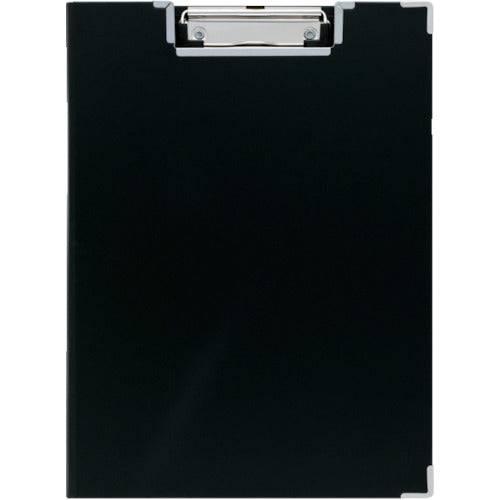 KING JIM クリップボ−ドBF(カバー付) A4 短辺とじ 黒 収納約30枚 309BF-BK 1冊