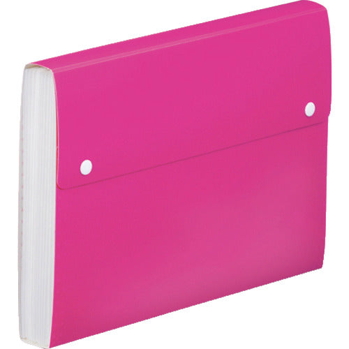 KING JIM Toffyドキュメントファイル A4 ピンク 13ポケット 2273TF-P 1冊