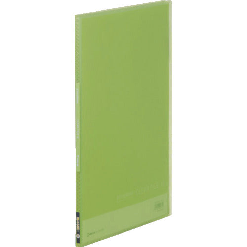 KING JIM シンプリ−ズクリア−F(透明)10P黄緑 186TSPH-YG 1冊