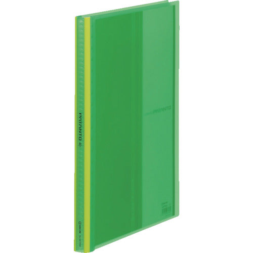 KING JIM クリア−F パタント(透明)40P 緑 182TPNW-G 1冊