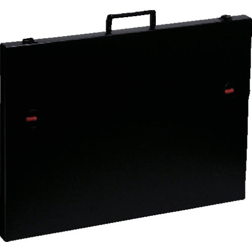 KING JIM デザイナーズケース(A1)2つ折 黒 3246-BK 1冊