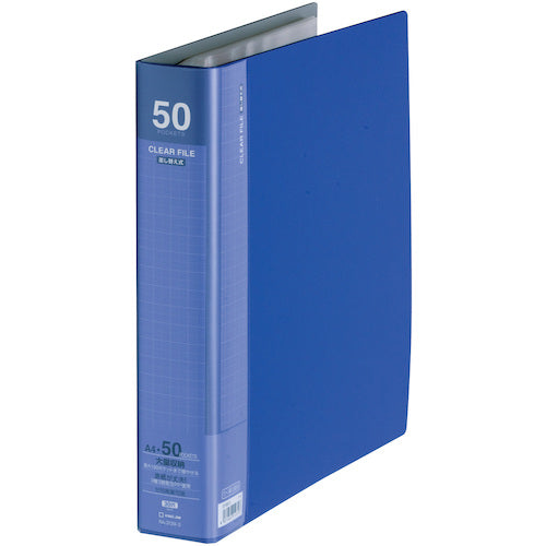 KING JIM クリア−F差替式(大量P) 青 3139-3-B 1冊