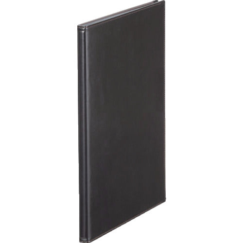 KING JIM レザフェスメニュ−ファイル A4タテ型 黒 2ポケット 最大8ポケット 1972LF-BK 1冊