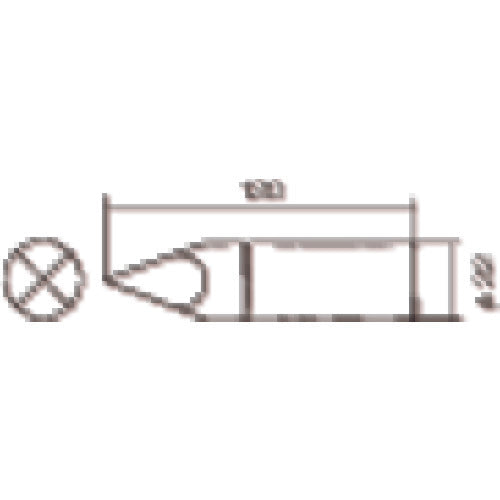 SURE ハンダゴテ用コテ先 SSS−750I・J兼用 SSS-750IT 1 本