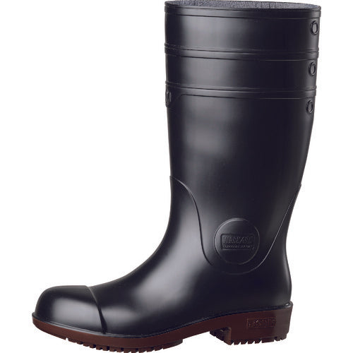 ミドリ安全 超耐滑先芯入り長靴 ハイグリップ NHG1000スーパー ブラック 27.5CM NHG1000SP-BK-27.5 1足