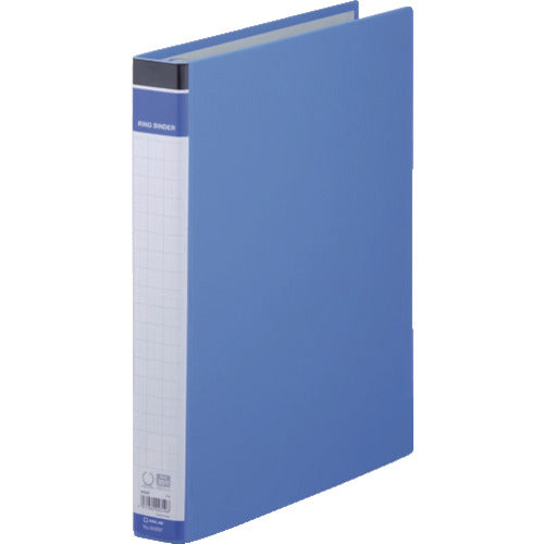 KING JIM Ring Binder BF A4 Vertical Blue Inner Diameter 27mm 250 Sheets 668BF-B 1 Book