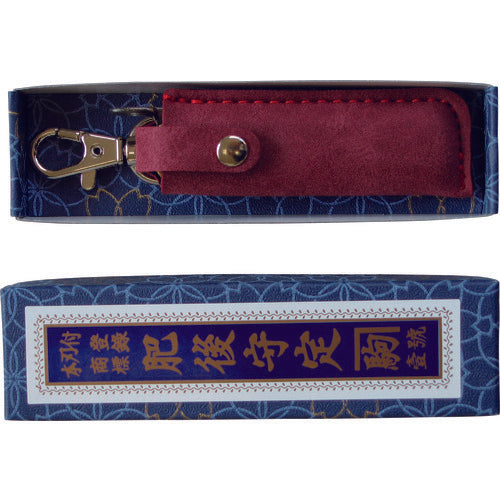 豊稔 肥後守ナイフ Pサイズ ホルダー付 赤 HT-5876 1 丁