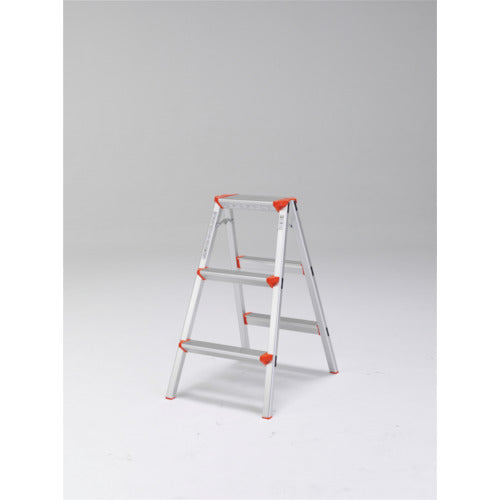 Alinco 3-step stepladder, top height 0.79m, maximum load capacity 100kg, CCA80K, 1 unit