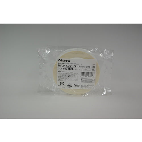 Nitto Heavy Duty Line Tape DLT800 25x20 White Y6021 1 Roll