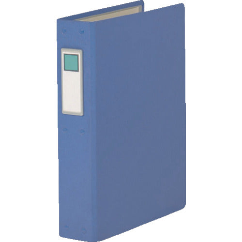 KING JIM 파이프 파일 A4 세로형 청색 2구멍 와이드 두께 40mm 400장