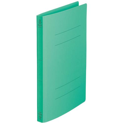KING JIM フラットファイルクイックイン<PP> A4タテ型 緑 とじ厚15mm 150枚 4432-G 1冊