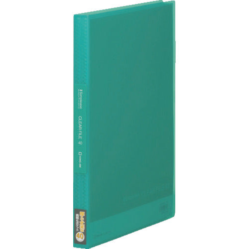 KING JIM Simple Clear F (transparent) 40P Green 186TSPW-G 1 book