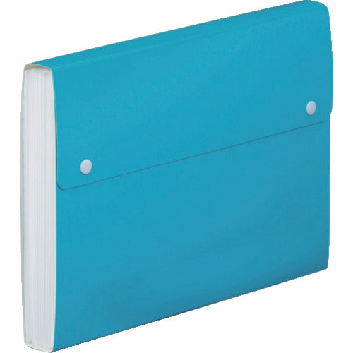 KING JIM Toffyドキュメントファイル A4 青 13ポケット 2273TF-B 1冊
