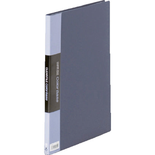KING JIM Clear File Color Base W A4 Vertical Navy 20 Pockets 132C-NV 1 Book