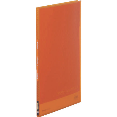 KING JIM シンプリ−ズクリア−F(透明)10Pオレ 186TSPH-OR 1冊