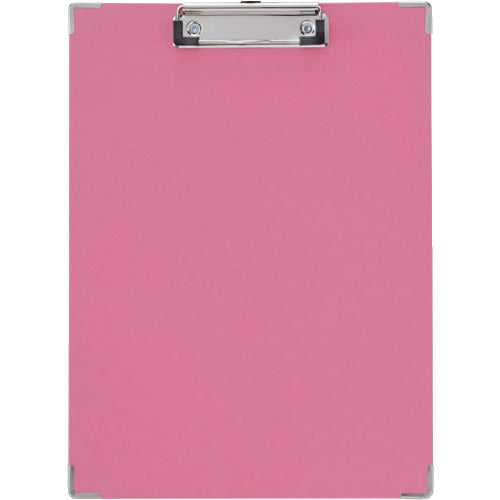 KING JIM クリップボ−ドBF A4 短辺とじ ピンク 収納約30枚 308BF-P 1枚