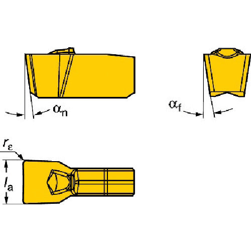 Sandvik T-Max Q-Cut parting and grooving insert (310) 235 N151.2-200-20-5G 10 pieces