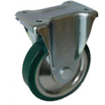 요도노 프레스제 고정금구 부착 우레탄차 150φ UWK150 1개