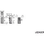 SUGATSUNE (110027560) NF-60D-MSL Storage Hook NF-60D-MSL 1 piece