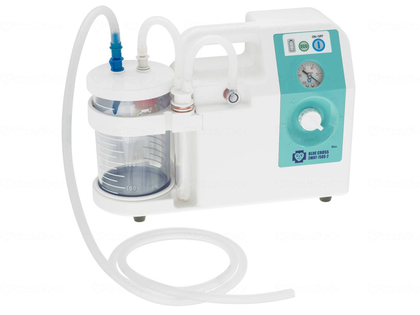 ブルークロス・エマージェンシー3電源吸引器 3WAY-750S-2 ミント