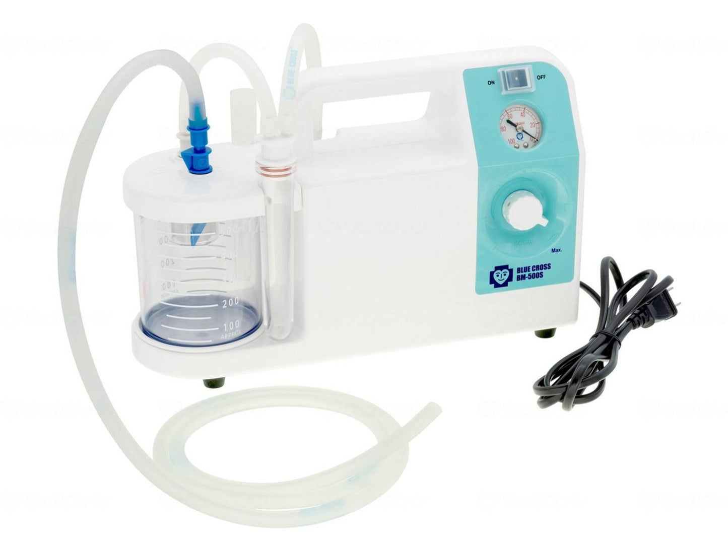 ブルークロス・エマージェンシーエマジン小型吸引器 おもいやりBM-500S ミント