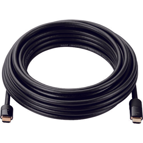 ELECOM 긴 HDMI 케이블 3D Full HD (1080P) 4K2K 대응 10m 블랙 DH-HDLMN10BK 1개