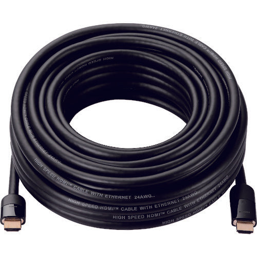 ELECOM 긴 HDMI 케이블 3D Full HD(1080P) 4K2K 대응 15m 블랙 DH-HDLMN15BK 1개