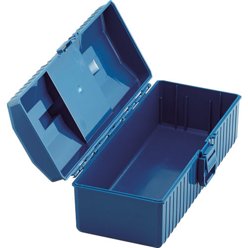 TRUSCO resin angle tool box blue YP-350 1 piece