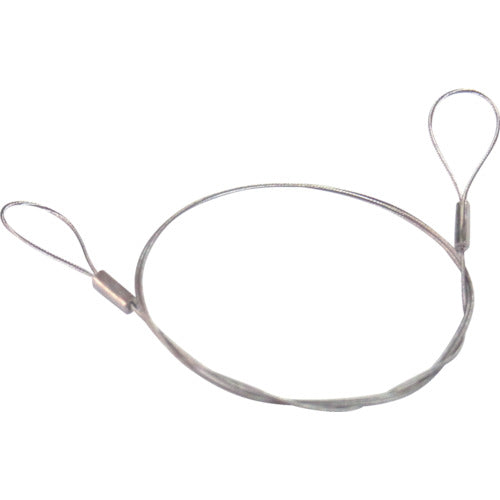 ニッサチェイン ステンレスカットワイヤー アルミカシメ 0.36X300mm (1本=1PK) Y-2 1 本