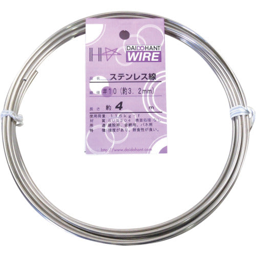 DAIDOHANT 스테인리스 선 #10x4m 10155212 1권
