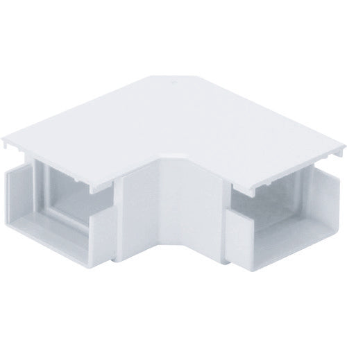 マサル エムケーダクト付属品 平面マガリ 0号 ホワイト MDM102 1 個