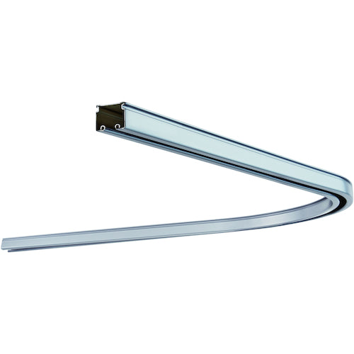 Okada Curtain Rail D30 Curved Rail 800 x 800 x 500R Steel 12L02-SL 1 piece