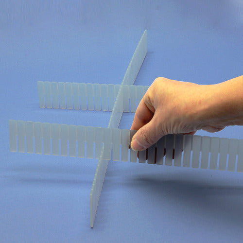 Butterfly Plastic Kirara Poki Poki Partition Board No. 4 Natural (6 pieces) 623807 1 CS