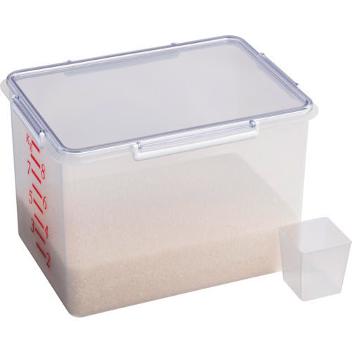 蝶プラ 米びつ 10kg 222222 1 個