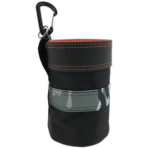 KH SAKURA Waist Pouch, Round, Orange, GEA1699MR, 1 pc