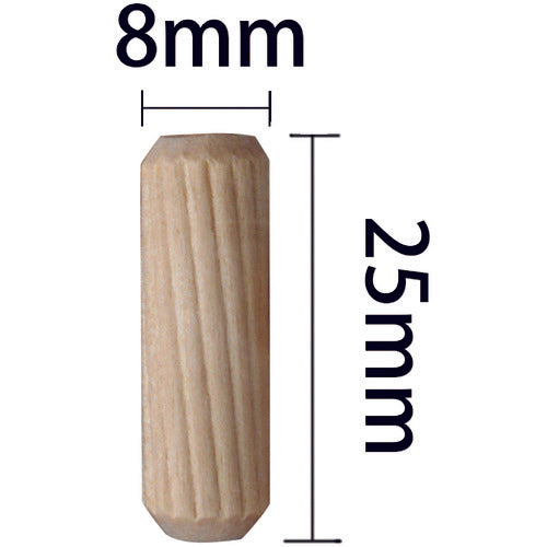 WAKI 목공 다보 8X25 100개들이 DB-014 3852000 DB-014 1봉