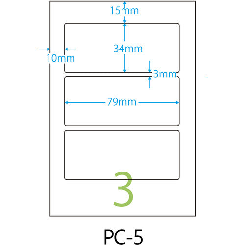 Nichiban Mytack PC Label PC-5 PC-5 1 pc