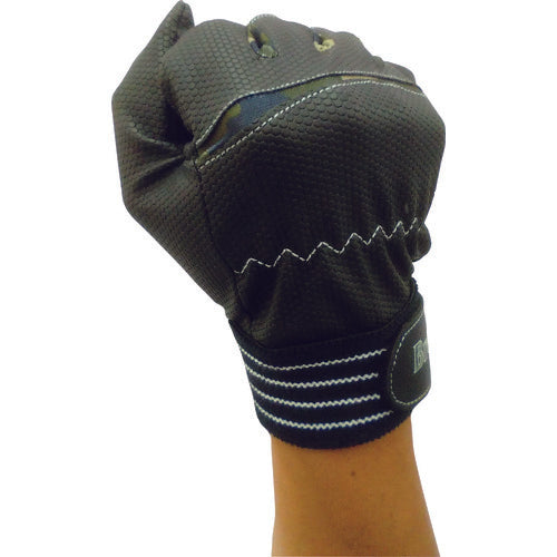 富士手袋 合皮手袋 ブレリスストロングキャッチ グリーン迷彩 L 028-GR-L 1 双